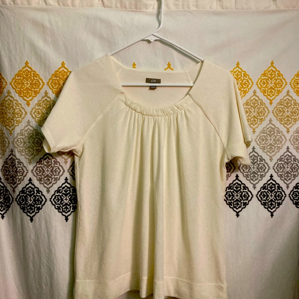 Short sleeve J. Jill blouse, size small